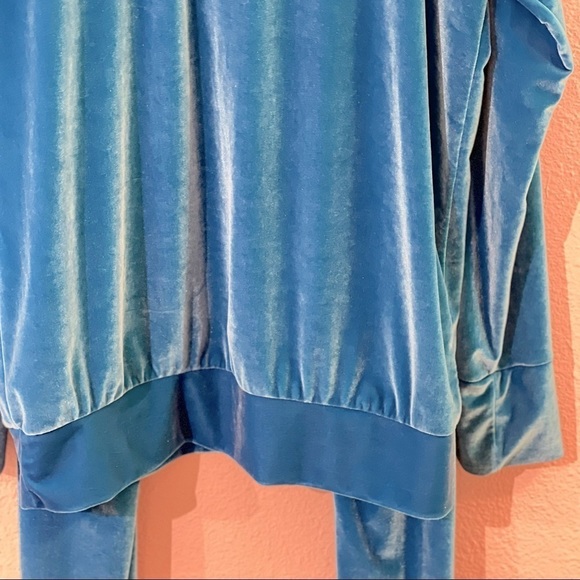 Laina Rauma velour lounge leisure sweatsuit S - Picture 3 of 11